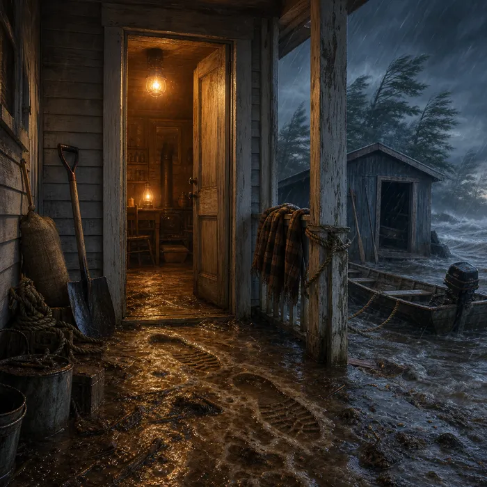 Bertha at the Door