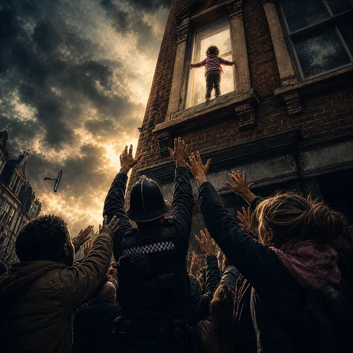 Hands Beneath the Window