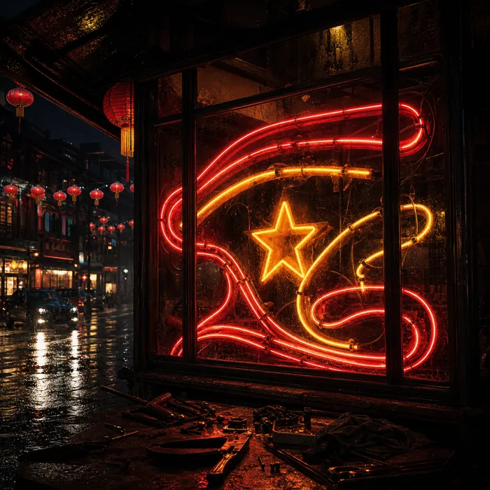 Neon in the Window