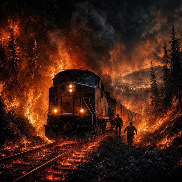 The Train Went Through Fire